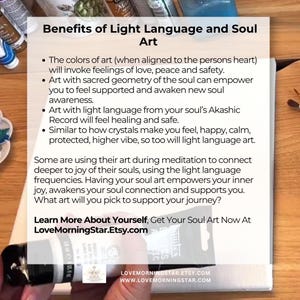 Dragon Soul Scroll ~ Hand Painted Light Language Art 9x31 | Akashic Records Reading + MP3 | Past Life Soul Art | Antique Scroll image 6