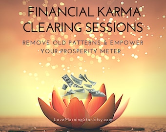 Financial Karma Clearing Sessions with Soul Retrieval, Clear Money Karma, Akashic Records, Money Activation