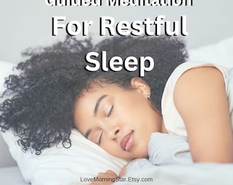 Sleep Assistance Guided Meditation, self love meditation, empowering guided meditation, download