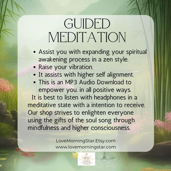 Divine Feminine Guided Meditation, Empowering Self Love Meditation, Sophia  Dragon Tribe Guided Meditation (MP3 Download), Zen Meditation