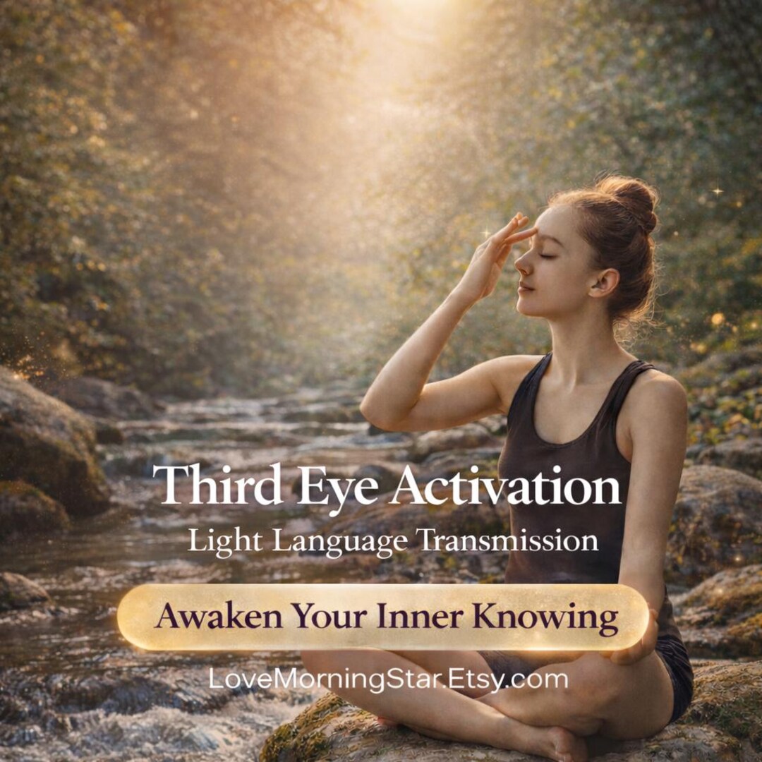Third Eye Activation Light Language Audio | Intuition Awakening ...