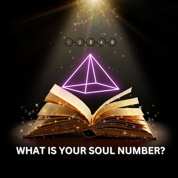 Soul Number Reading and Mini Digital mandala PDF File, Learn your Soul Number, Soul Desire, mini akashic record soul number, soul blueprint