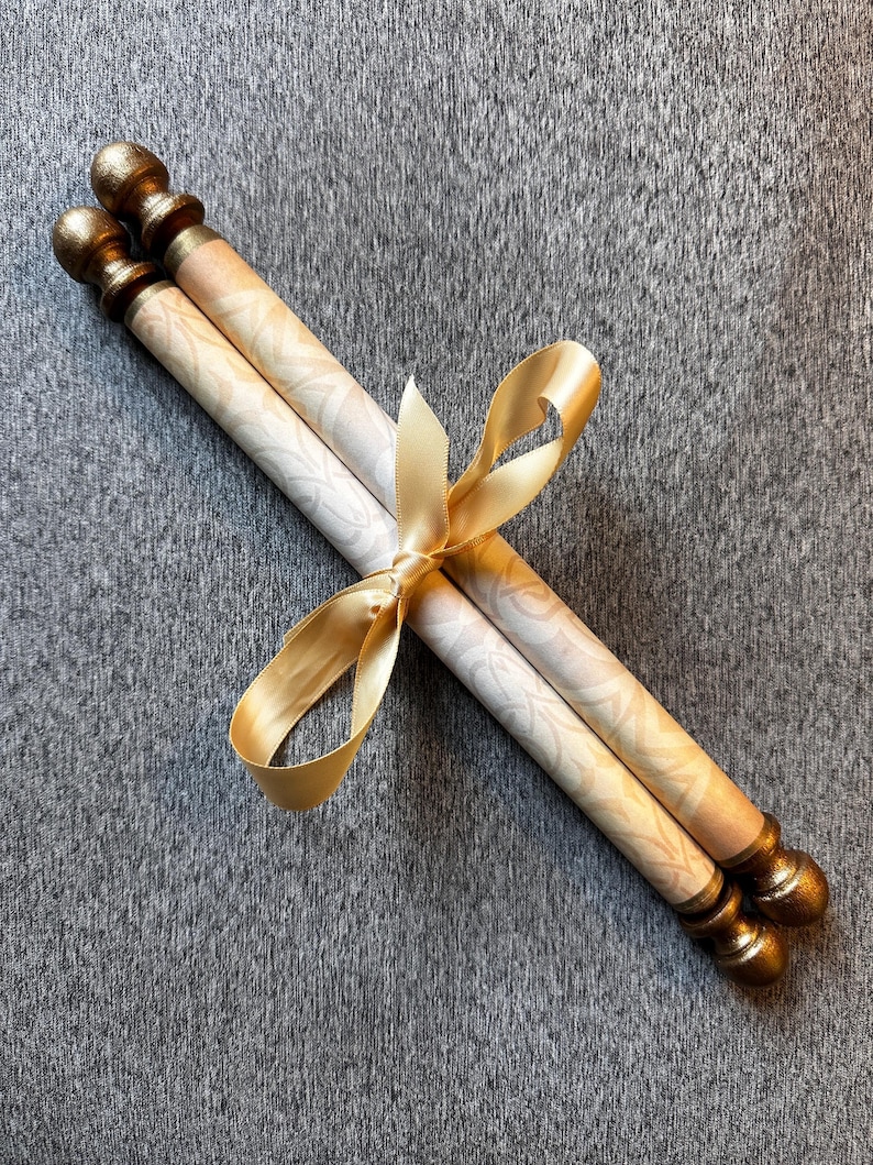 Dragon Soul Scroll ~ Hand Painted Light Language Art 9x31 | Akashic Records Reading + MP3 | Past Life Soul Art | Antique Scroll image 11