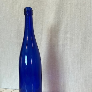 Cobalt Glass Bottle