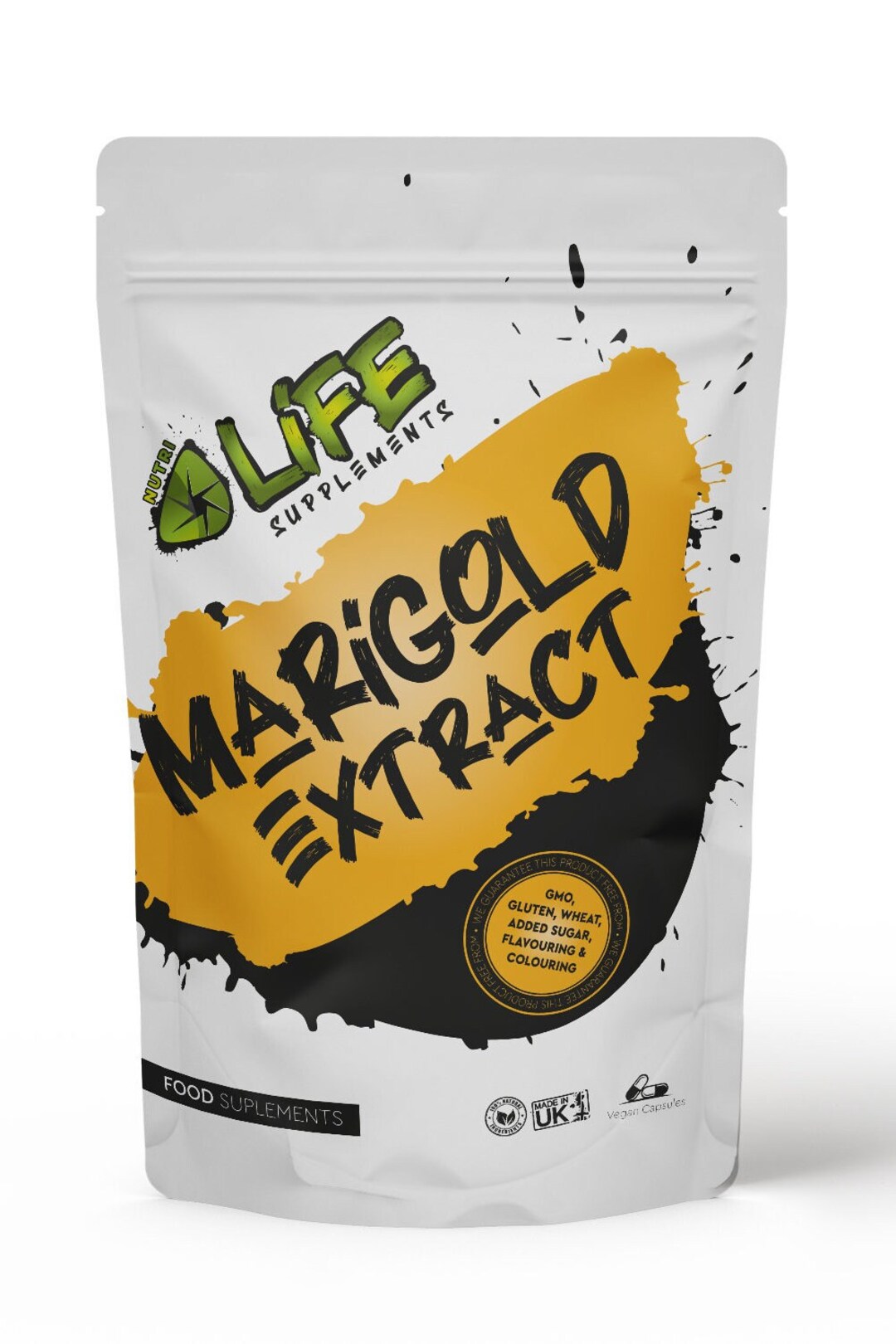 Marigold Extract 500 Mg Capsules Clean Natural UK Supplements Lutein Etsy