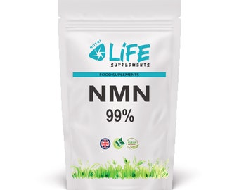 NMN Cápsulas Nicotinamida Mononucleótido Reparación del ADN 99% 500 mg