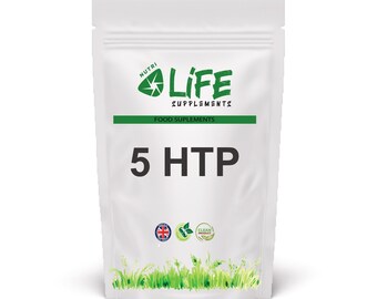 5HTP 400 mg Capsules végétaliennes Extrait de graine de Griffonia Véritable supplément naturel de propreté