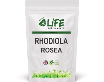 Rhodiola Rosea Capsules 420mg Genuine Natural Supplement