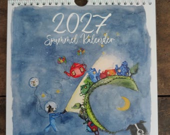 Calendario colorato 2027