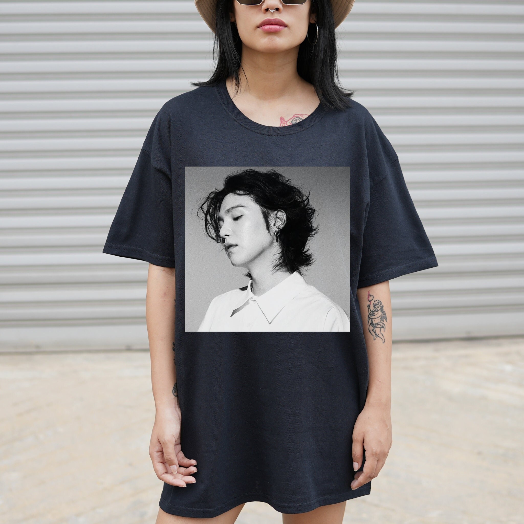 Discover Yoongi Long Hair T-shirt, Suga T-Shirt