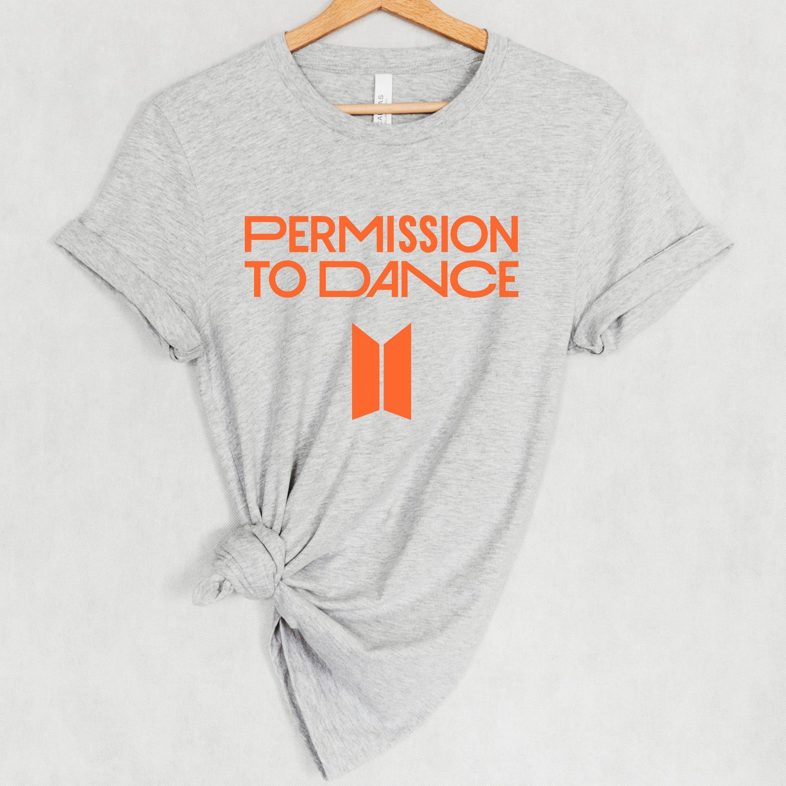 Permission to Dance BTS Logo T-shirt PTD Tees BTS Concert | Etsy New
