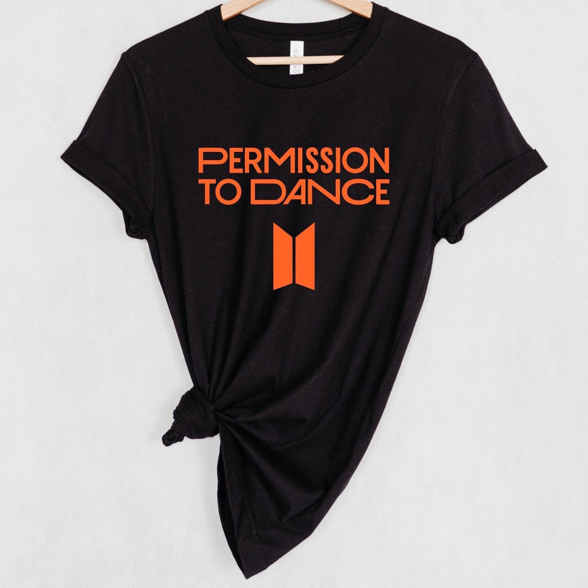 Permission to Dance BTS Tshirt PTD Tee Bangtan Shirt - Etsy