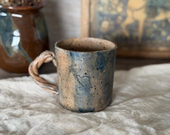 Iran map ceramic handmade mug and plate