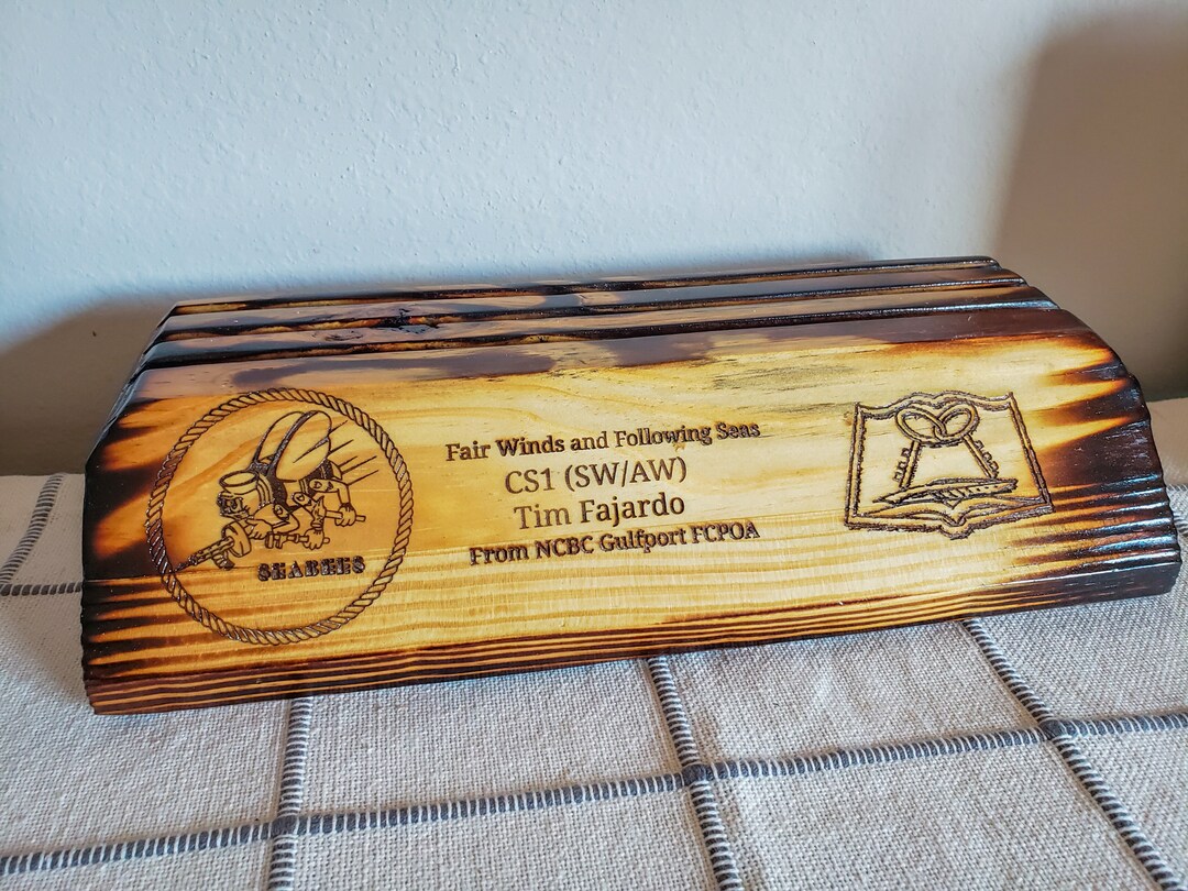 Personalized Wood Coin Display, Military Challenge Coin Holder ...