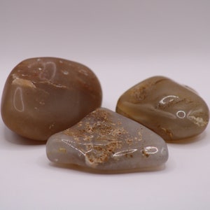 Trio of Minnesota Medium Polished Agates