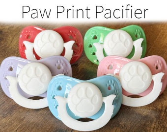 Paw Print Adult Pacifier ABDL