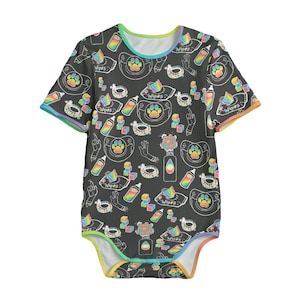 Rainbow Cuddlespace ABDL Onesie