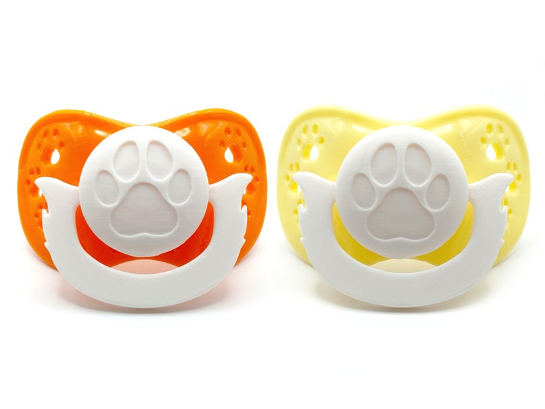 XL Paw Print Adult Pacifier ABDL image 6