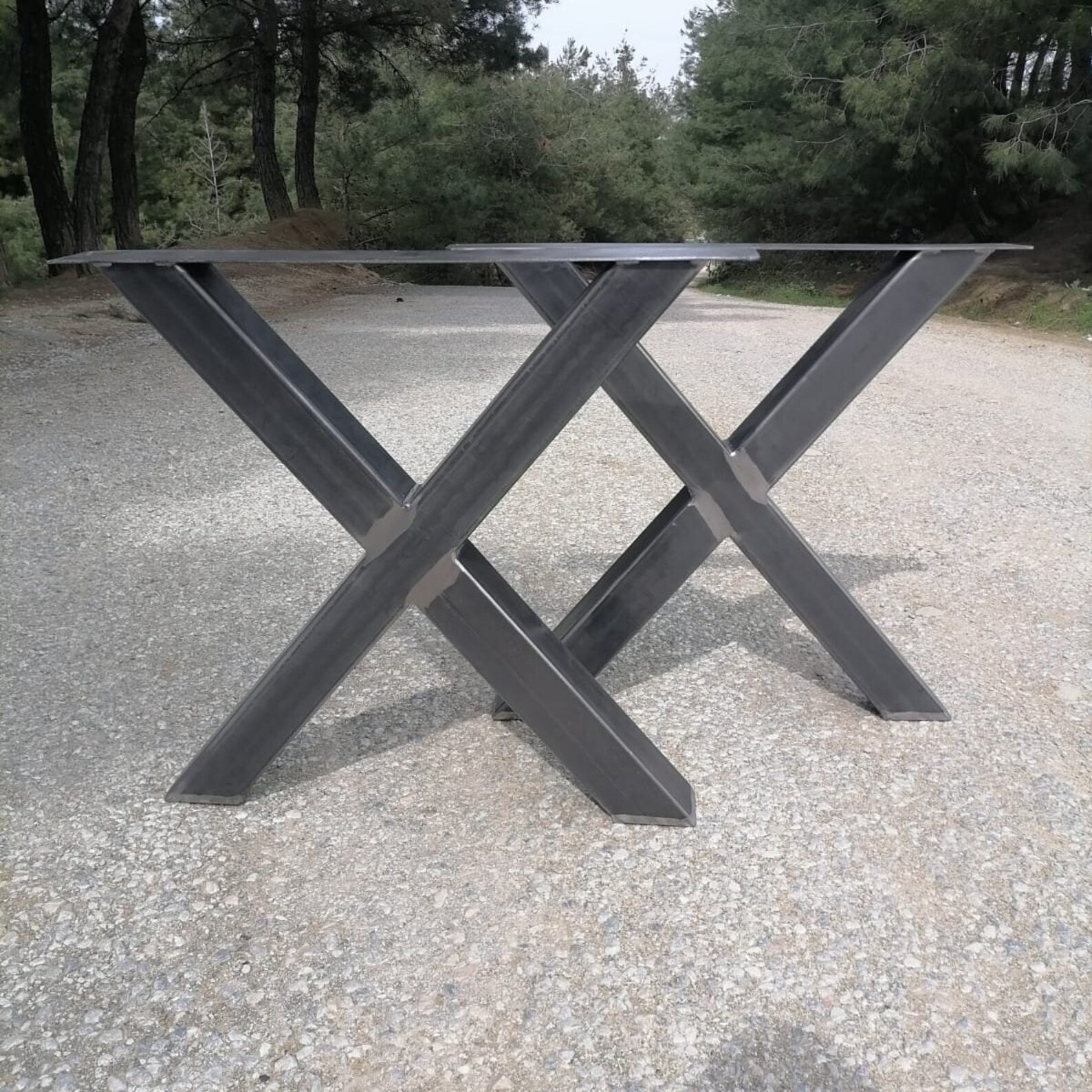 X Shape Table Legs Office Table Legs Dining Room Table Legs Etsy