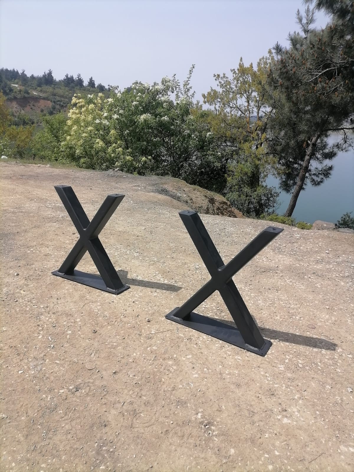 Metal Bench Legs Bench Table Legs X Shape Bench Legs Coffee Etsy