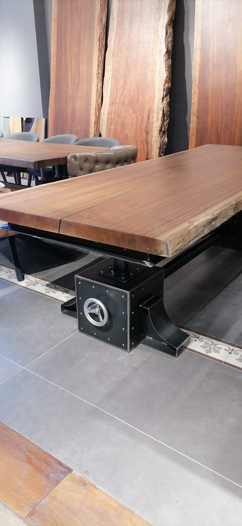 Industrial Design Table Base Industrial Table Legs Grand Etsy