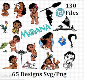 M0ANA Svg , Paquete de archivos PNG