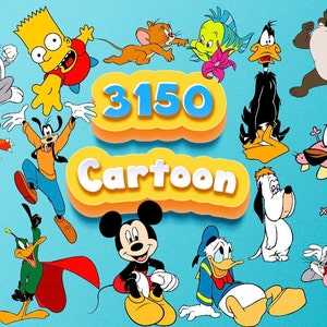 Cartoon Characters Svgs - Etsy Cartoon Characters Svgs - Etsy