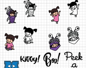 Paquete de archivos Monster Svg