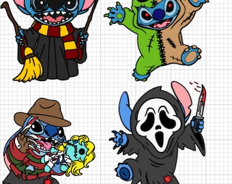 Espeluznantes dibujos animados Svg / Png archivos
