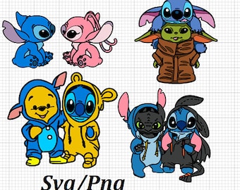 Paquete de Alien y Amigos Svg/Png
