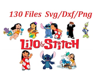 Archivos SVG,png,dxf en capas de dibujos animados
