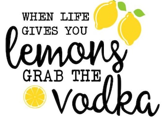 Cuando la vida te da limones Svg