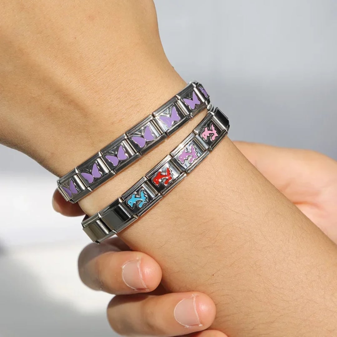 Italian Charms Bracelet Classic 9mm Charms Size Custom Bracelet Charm