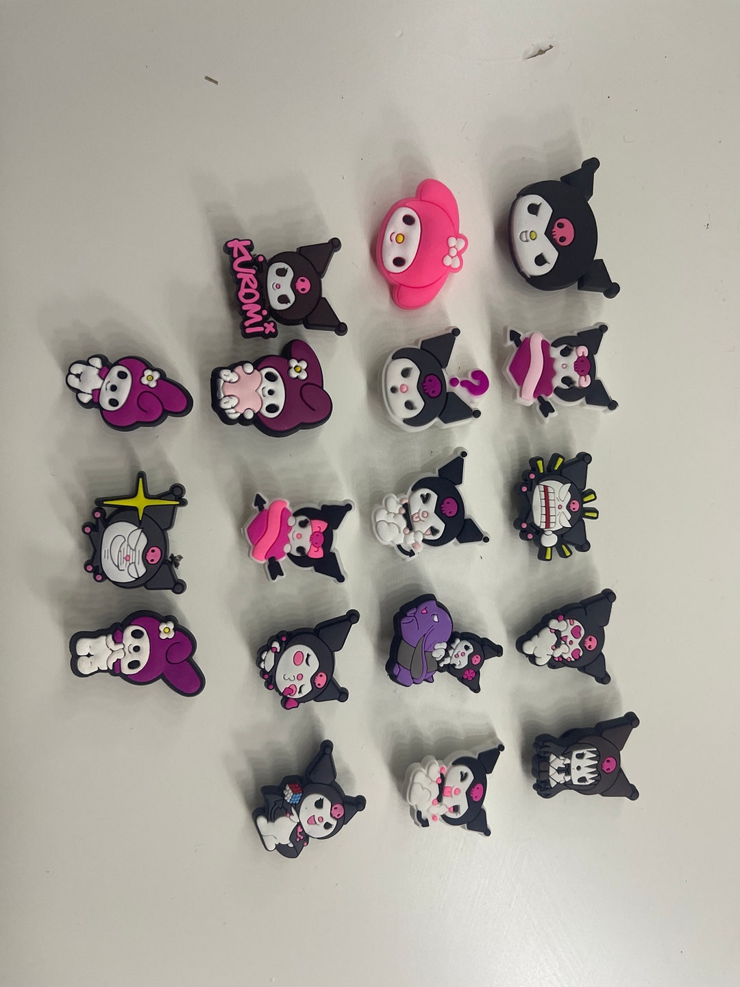 Kuromi Anime Hello Kitty Jibbitz Set 18er Pack Etsy.de