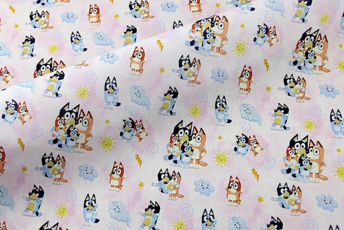 Bluey Wrapping Paper Bluey Gift Wrap Bluey Birthday Paper Etsy UK
