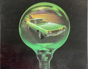 1971 Ford Torino 500 GT Cobra Brougham Dealer Sales Brochure Large Original