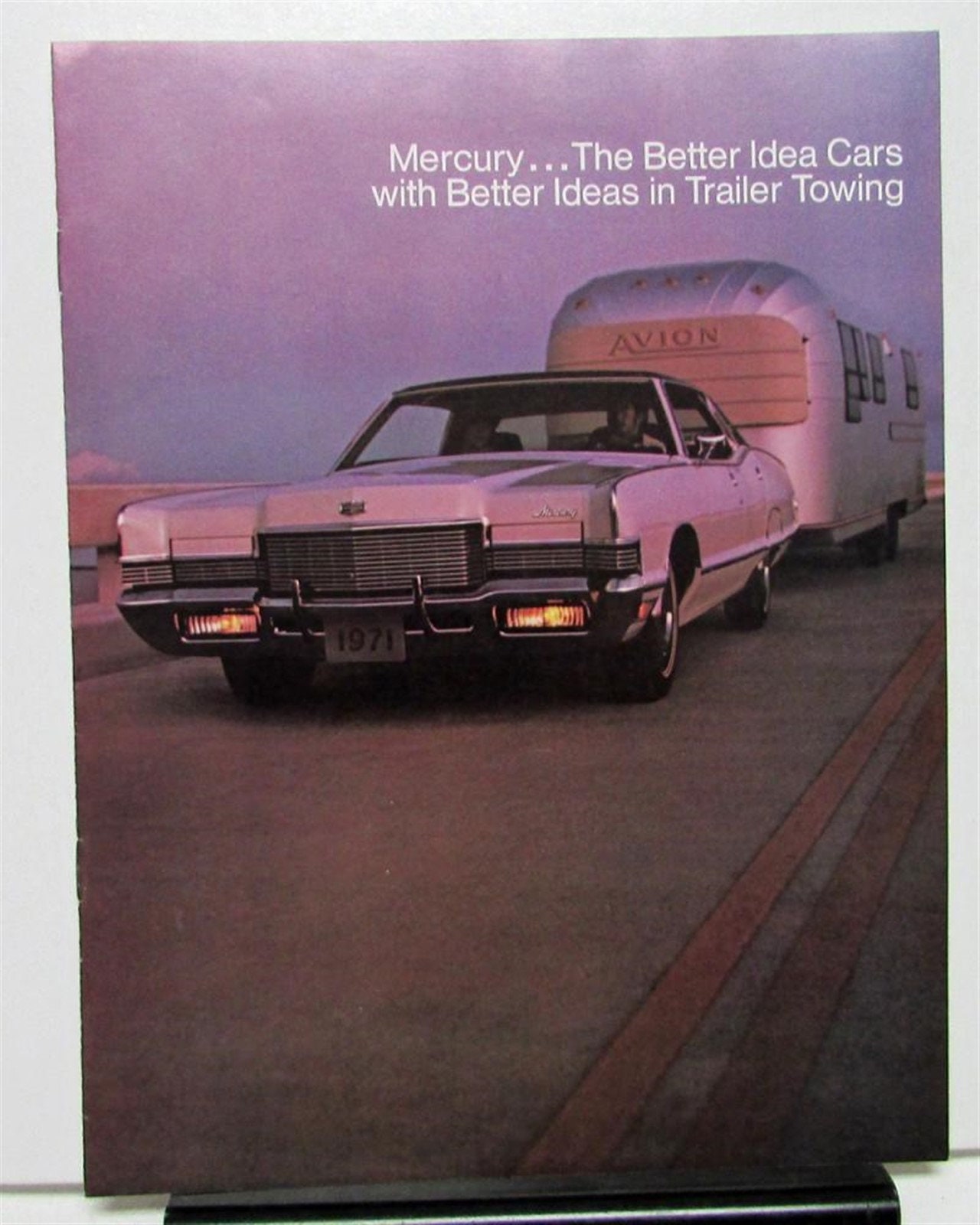 1971 Mercury Ford Capri Original Car Sales Brochure - 8 Pages, Good Condition