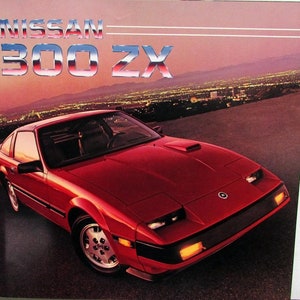 1985 Nissan 300 ZX Turbo & 2+2 Original Dealer Sales