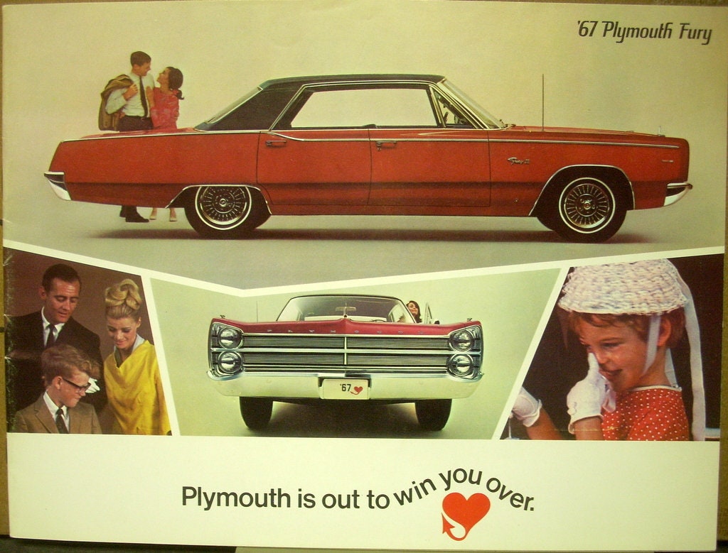 1967 Plymouth Fury I II III Sport VIP Wagons Sales Brochure Original Etsy