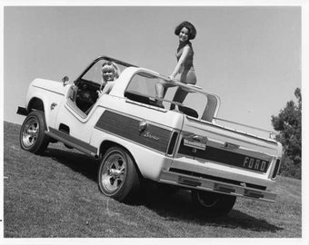 1968 Ford Bronco Dune Duster Concept Car Press Photo & Releases 0031