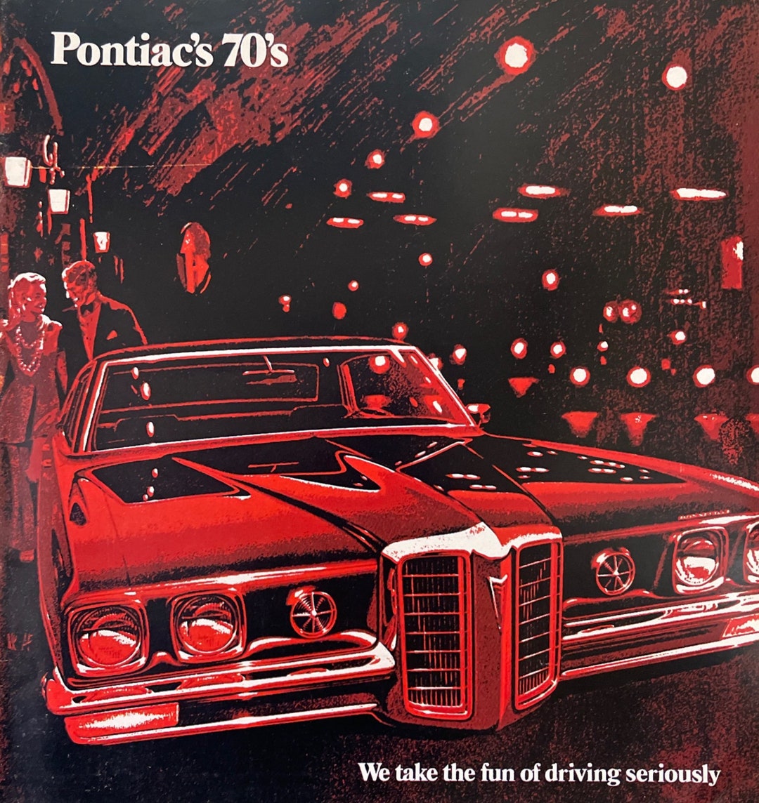 1970 Pontiac Dealer Sales Brochure Full Line GTO Judge Tempest Lemans