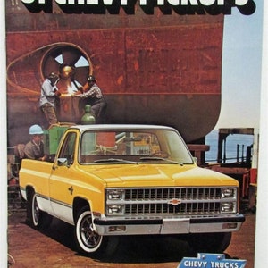 1981 Chevrolet Pickups Sales Brochure