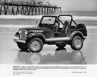 1984 Jeep CJ-7 Press Photo 0020