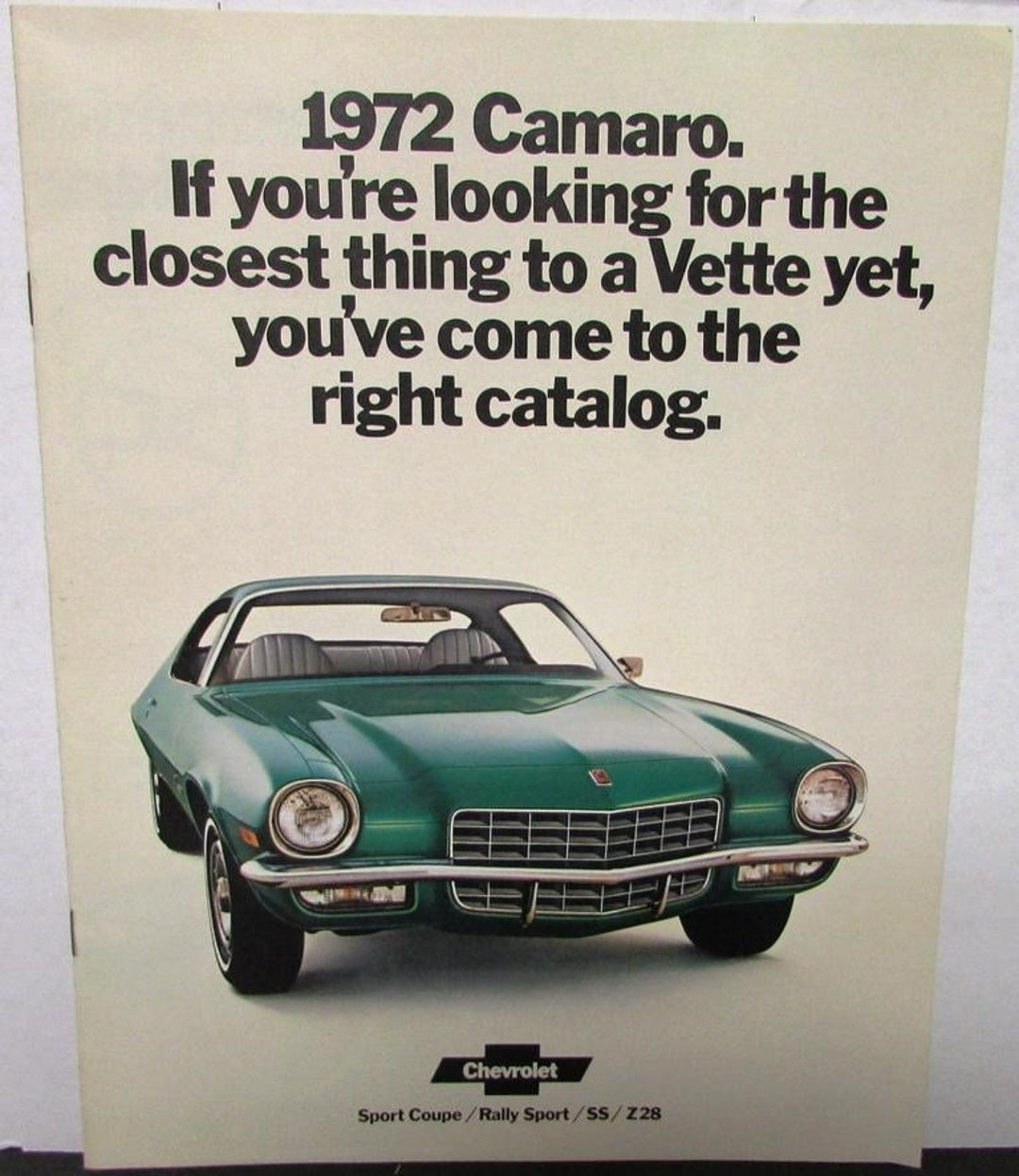 1980 Chevrolet Camaro Sales Brochure – 16 Pages – Z28 RS Rally Sport – Original
