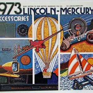 1973 Lincoln Mercury Accessories Sales Brochure