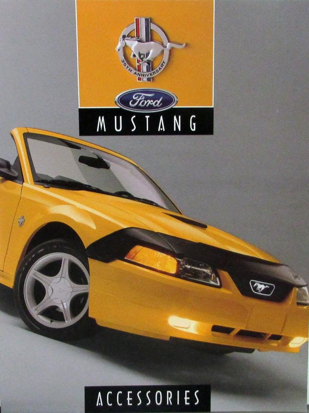 1999 Ford Mustang & GT Accessories Sales Brochure Original Etsy