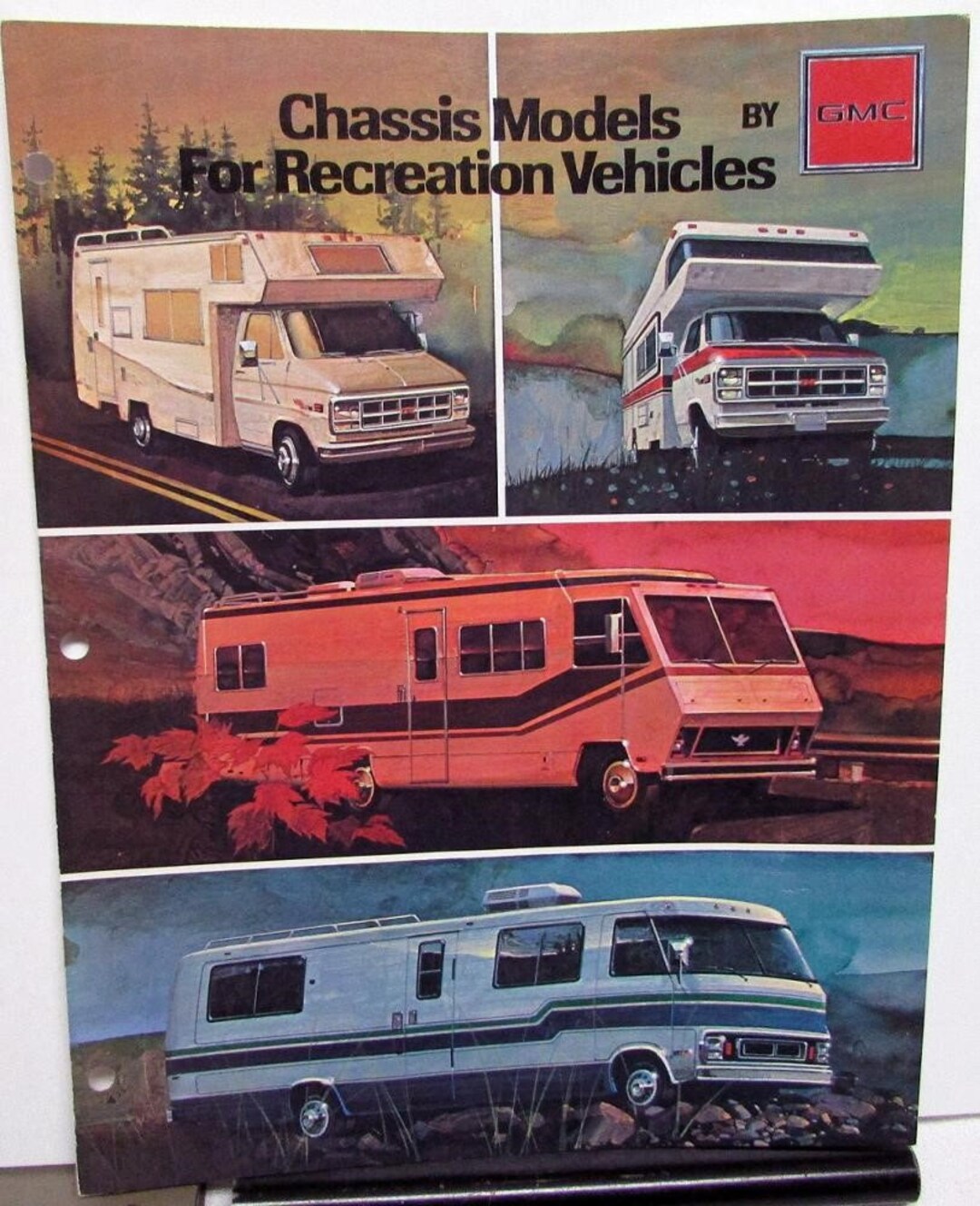 1979 GMC Recreation Vehicles Chassis Camper Motor Home Sales Brochure