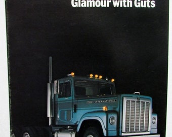 1971 International IH Transtar 4200 4300 HD Truck Caractéristiques Brochure de vente Orig