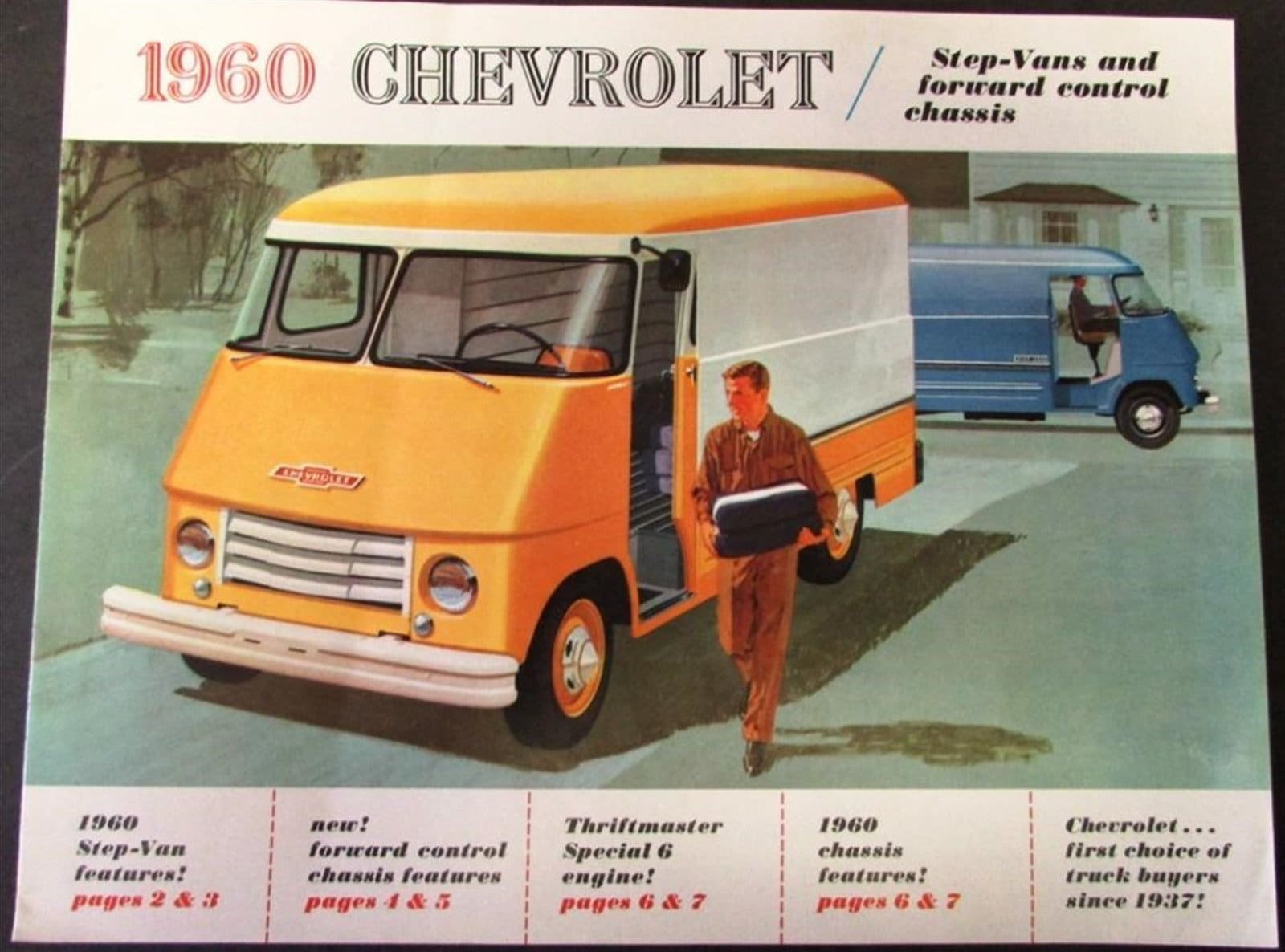 1960 chevy store step van