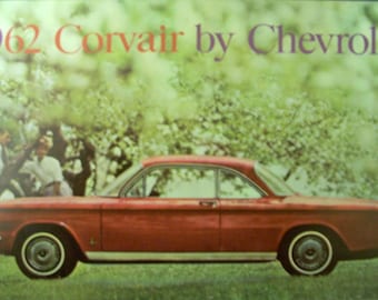 1962 Chevrolet Corvair Monza 700 500 Wagon Greenbrier Sales Brochure Original